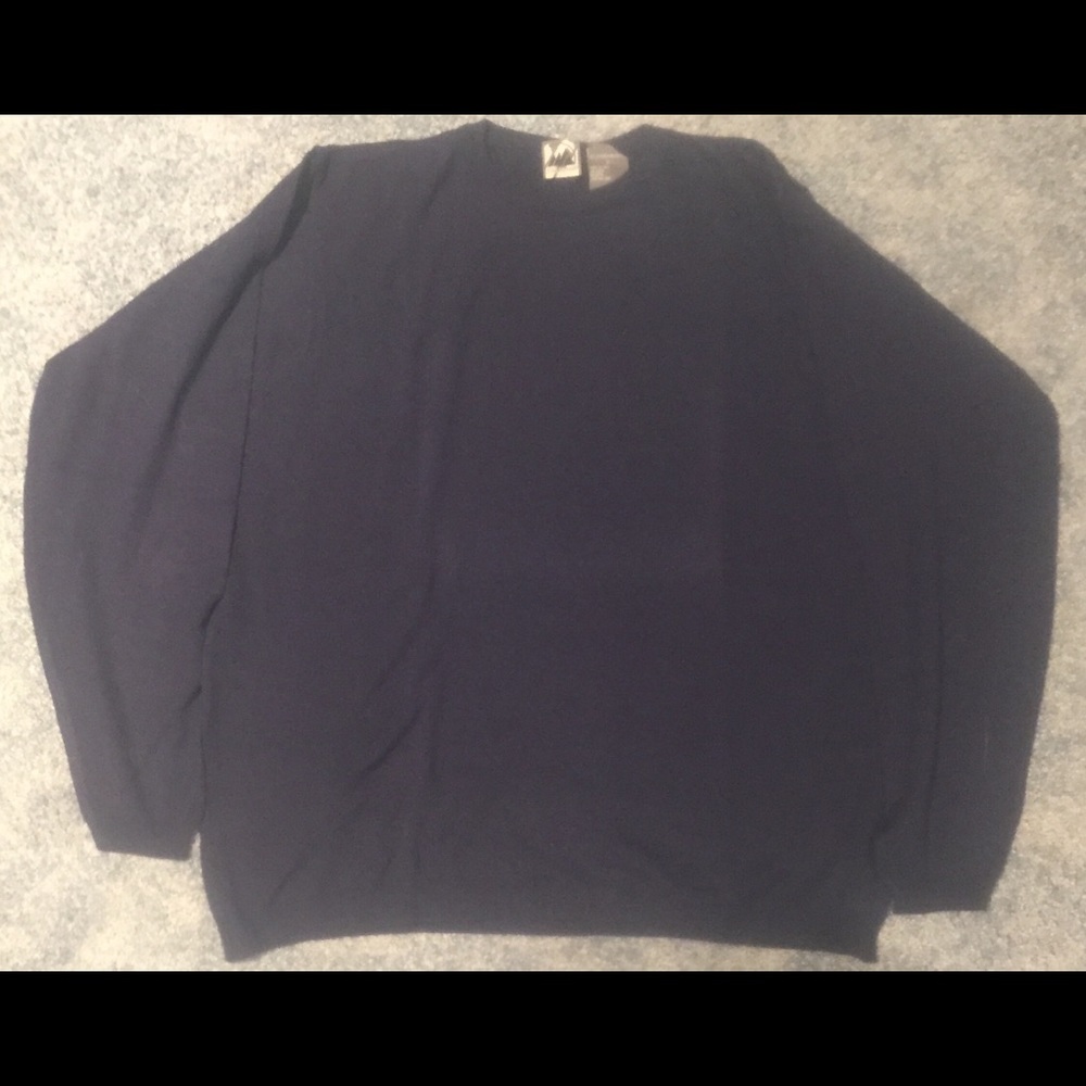Navy sweater